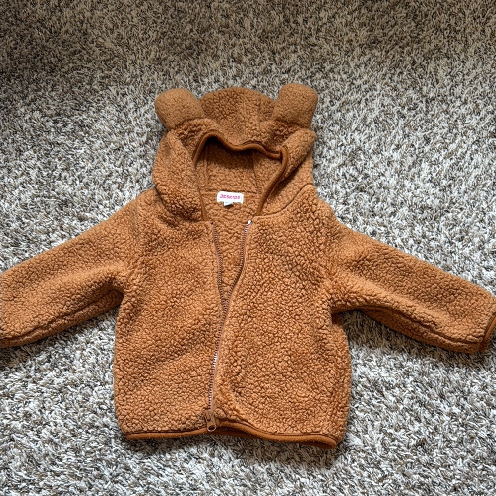 Brown Teddy Bear Hoodie (18-24M)